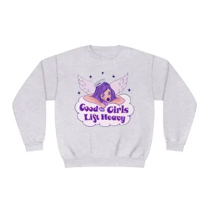 GOOD GIRLS LIFT HEAVY- CREWNECK